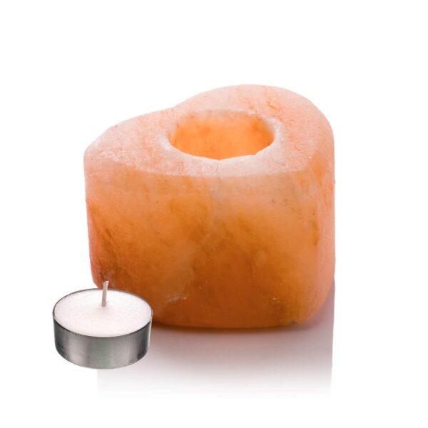 Świecznik solny - Serce