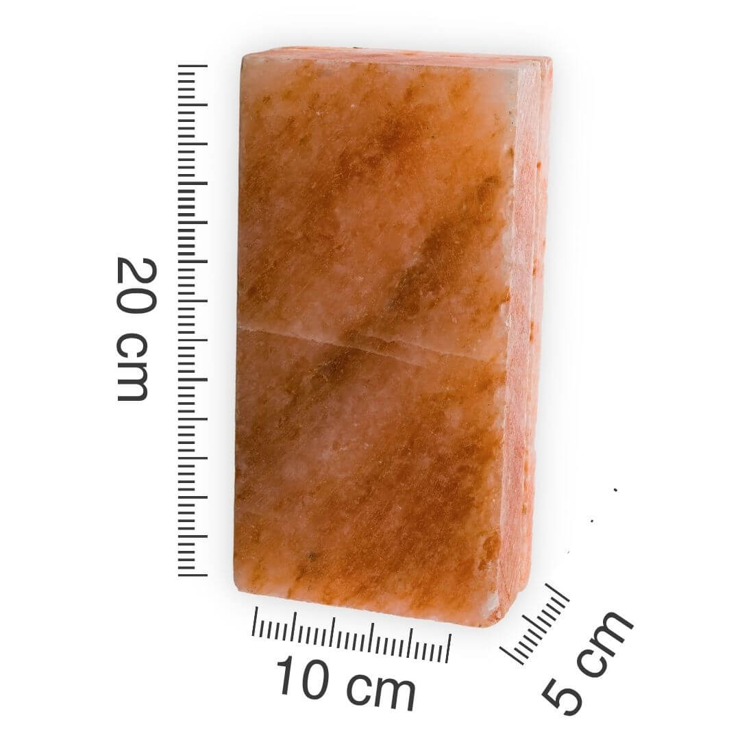 Cegła solna szlifowana 5x10x20cm + frez - obrazek 3